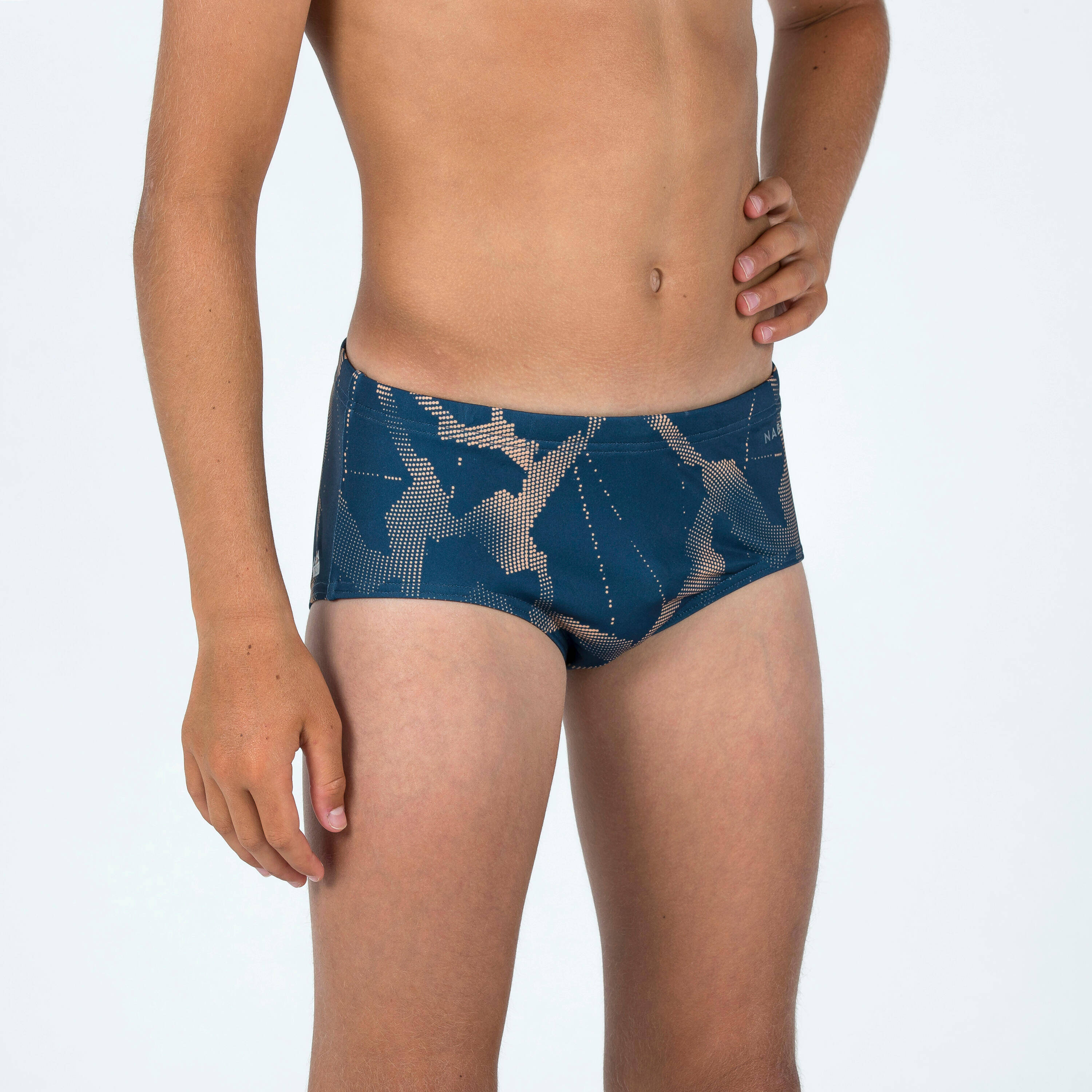 SWIMMING TRUNKS 900 BRIEFS ALL ICE BLUE ORANGE -  2