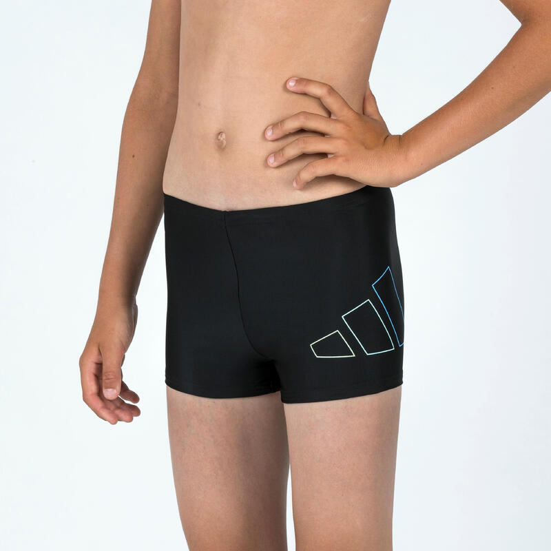 Badehose Boxer Kinder ADIDAS - Multi schwarz 