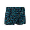 Chlapčenské boxerkové plavky Fitib čierno-modré