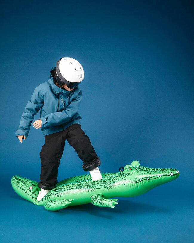 PANTALON DE SKI IMPERMÉABLE ET CHAUD ENFANT 500 PNF - NOIR