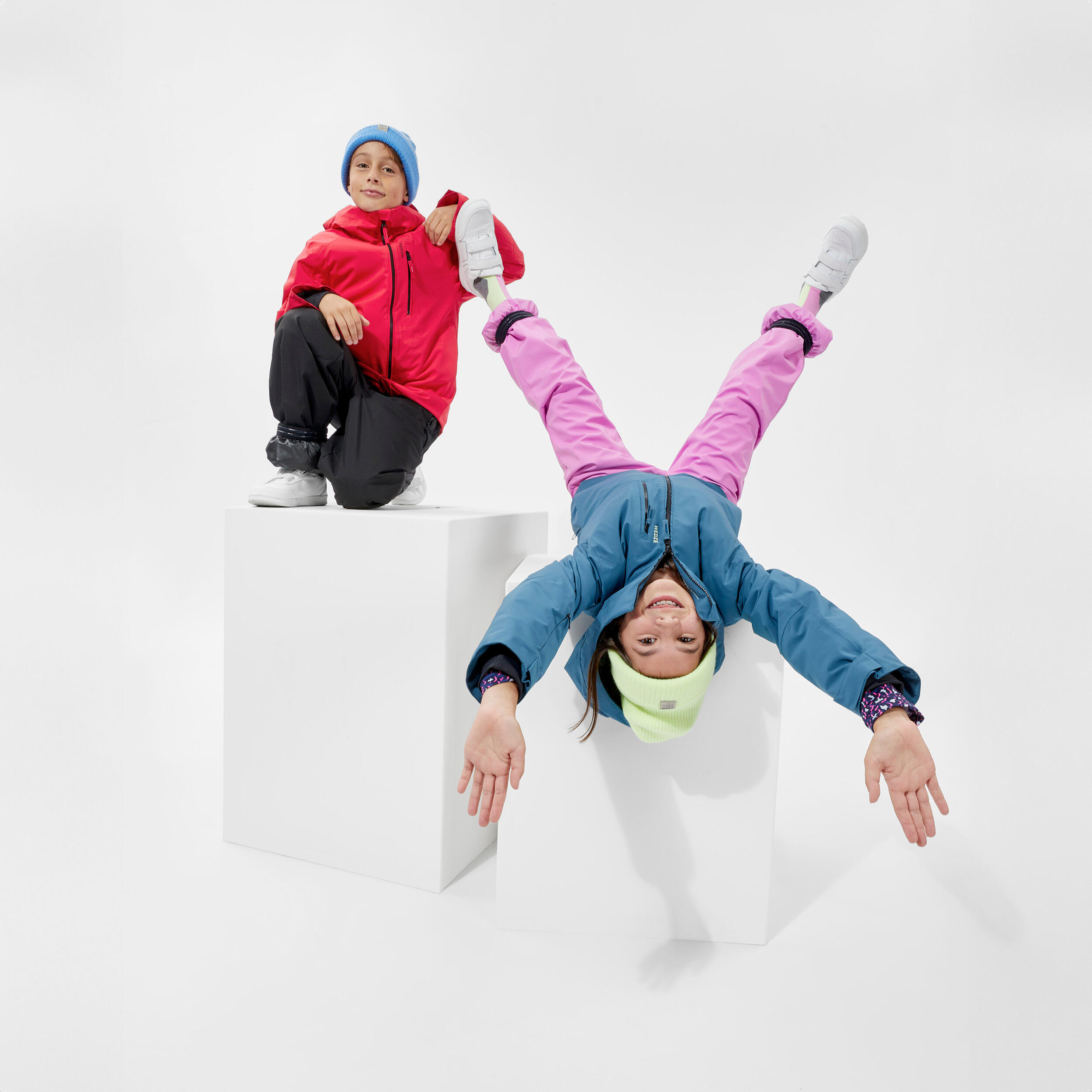 Manteau de ski chaud et imperméable enfant, 500 Âge 6-14 ans 18/19