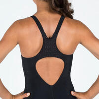 Crni jednodelni kupaći kostim za devojčice KAMYLEON