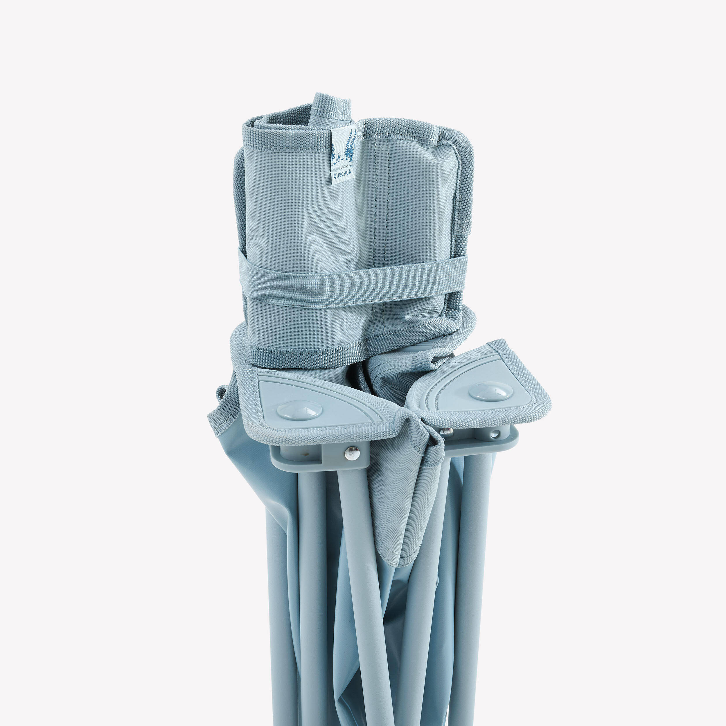 Camping Chair Foldable Compact Supports up to 110 Kg - Blue -  5