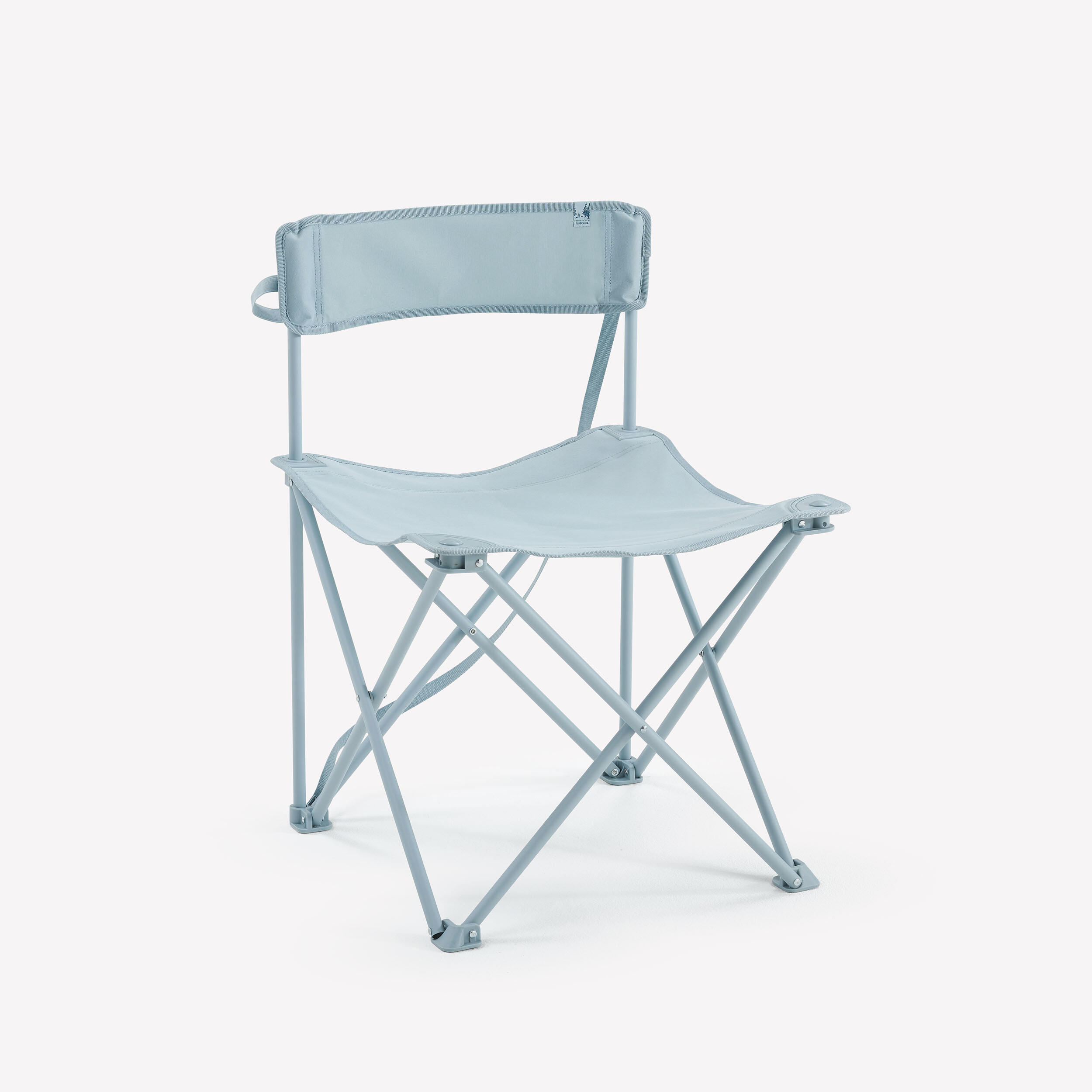 Camping Folding Chair Rainy Blue