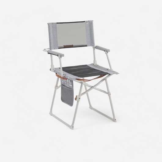 Chaise de camping pliante avec accoudoir