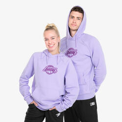Sweat à capuche los angeles lakers homme/femme - hoodie 900 nba violet