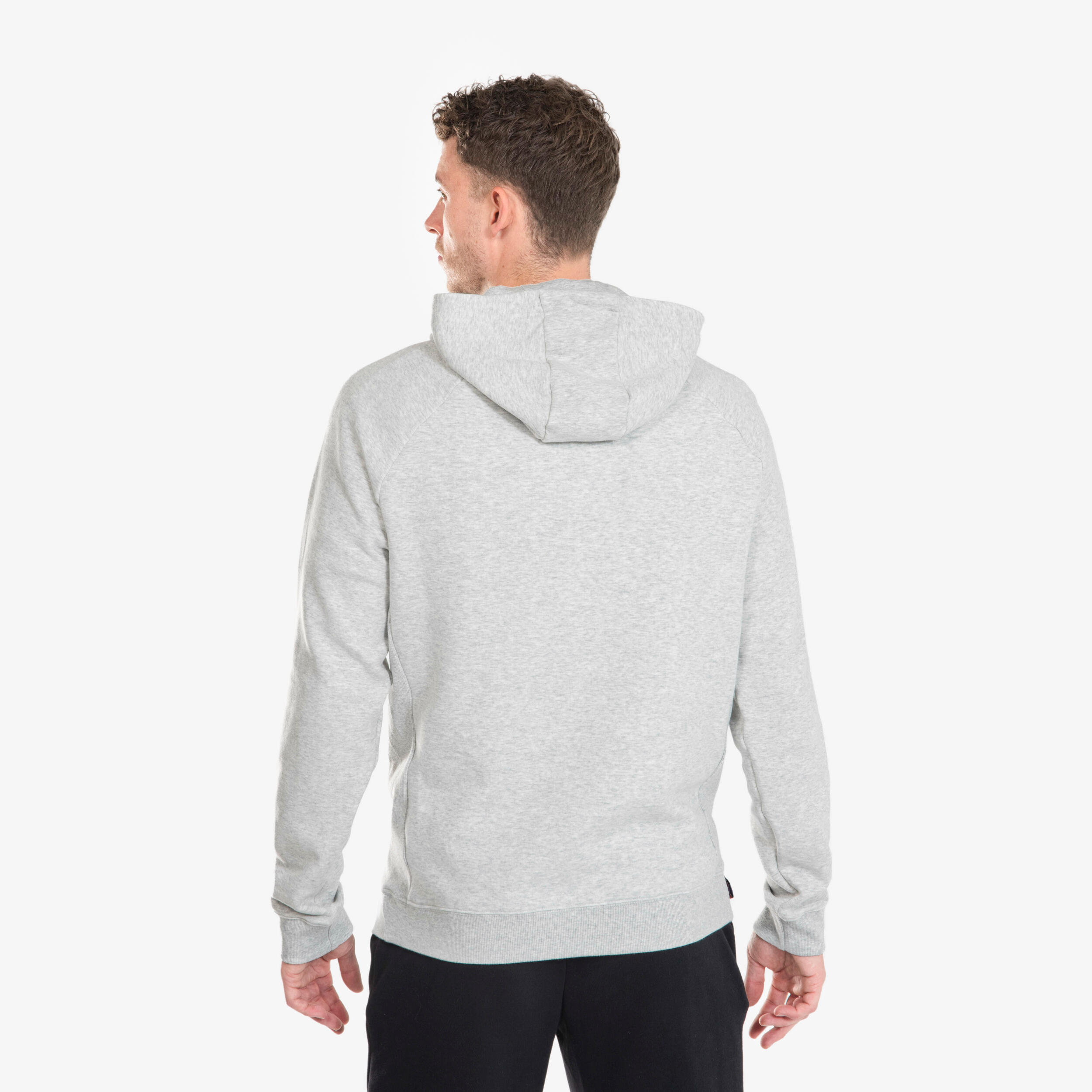 Sweatshirt com Capuz Basquetebol Adulto 900 NBA Chicago Bulls Cinzento 5/16