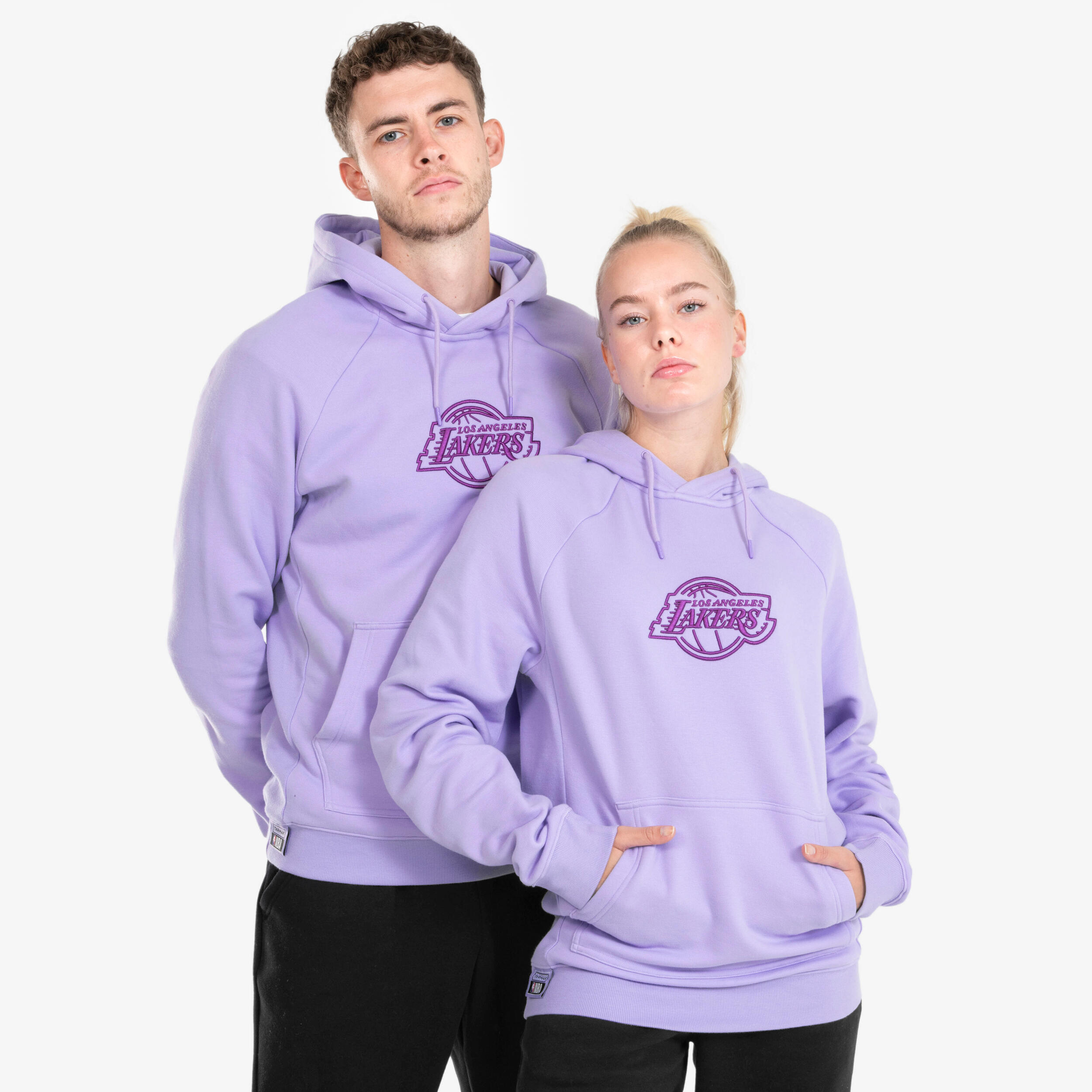 Sweat à capuche NBA Lakers homme femme 900, violet 9/30
