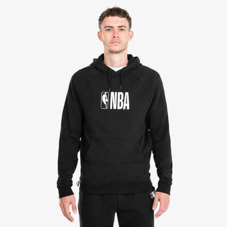 Črn košarkarski NBA pulover s kapuco 900 