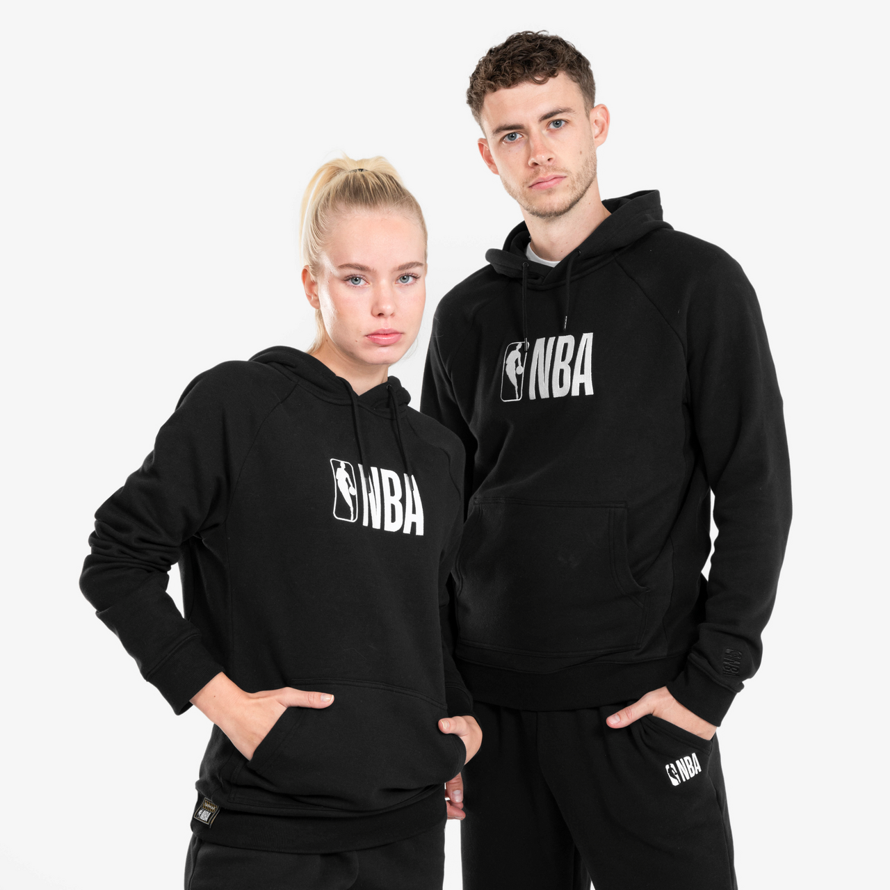 NBA kapüşonlu tolstovka - uniseks - Hoodie 900 NBA qara