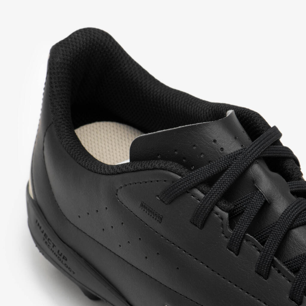 ZAPATILLAS DE FÚTBOL 100 MG NEGRO