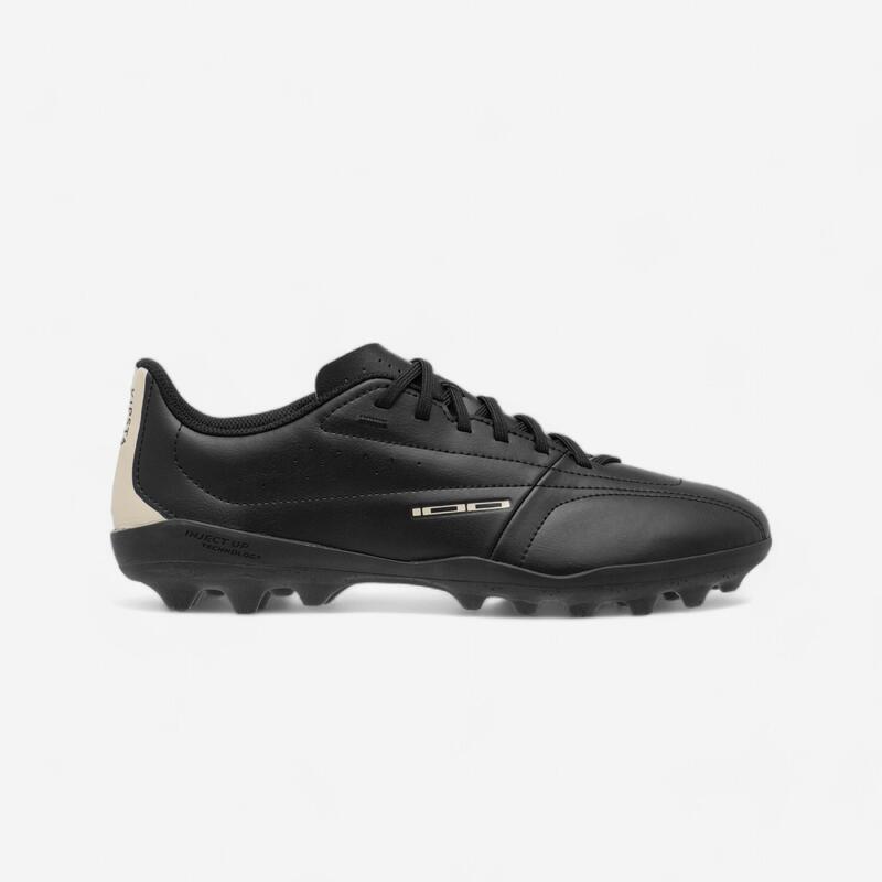 BOTAS DE FÚTBOL 100 MG NEGRO