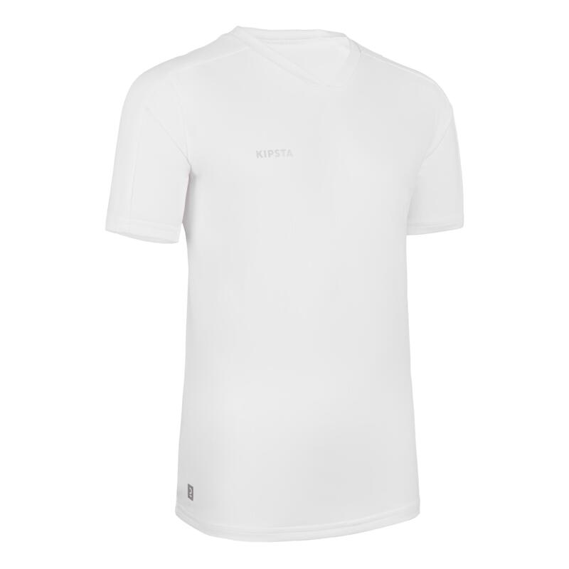 Maillot de Football enfant manches courtes ESSENTIEL Blanc