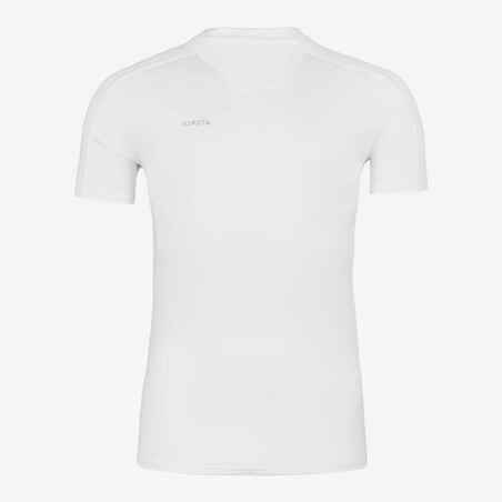 Adult Short-Sleeved Football Shirt Essential - White