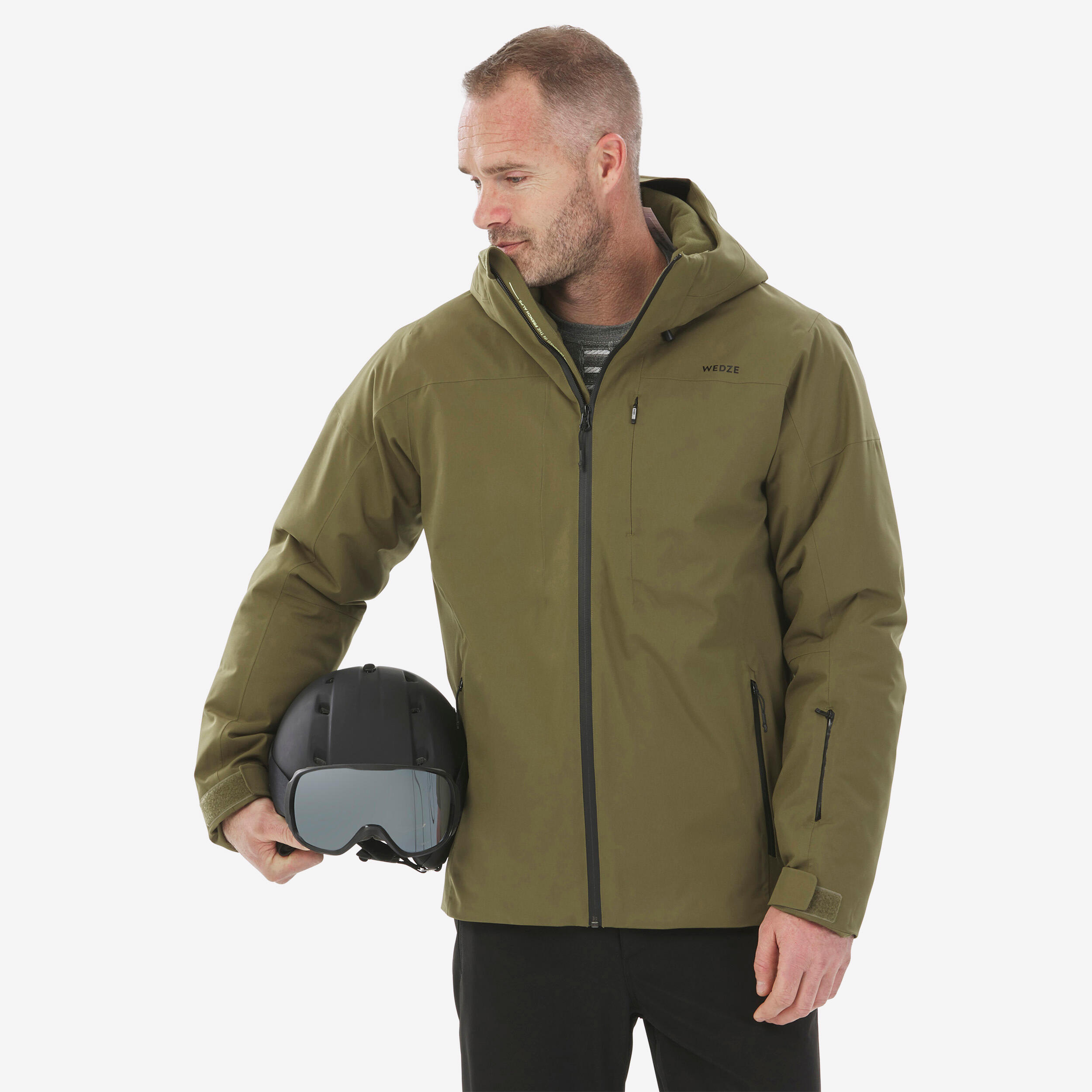 Veste de ski chaude homme 500 Bleue WEDZE Decathlon