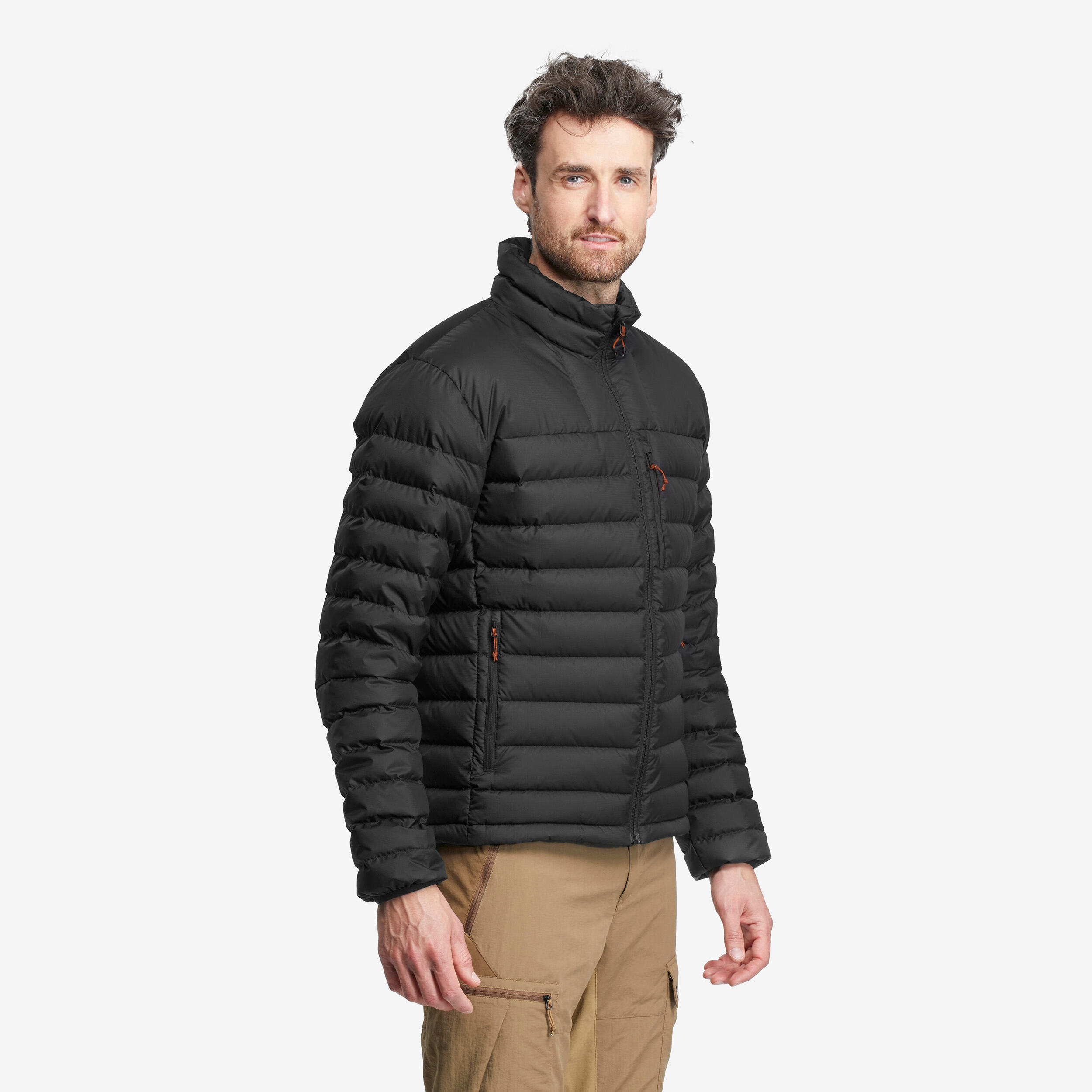 forclaz Men Lightweight Packable Down Jacket - MT500 -10° Black-picture-19