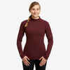 Women's Ski Base Layer Top 500 - maroon