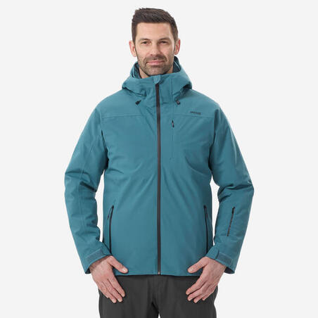 Куртка лыжная тёплая мужская синяя 500