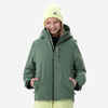 Skijaška jakna 550 topla i vodootporna dječja zelena
