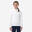 Sous-vêtement de ski enfant - BL 500 1/2 zip haut - blanc