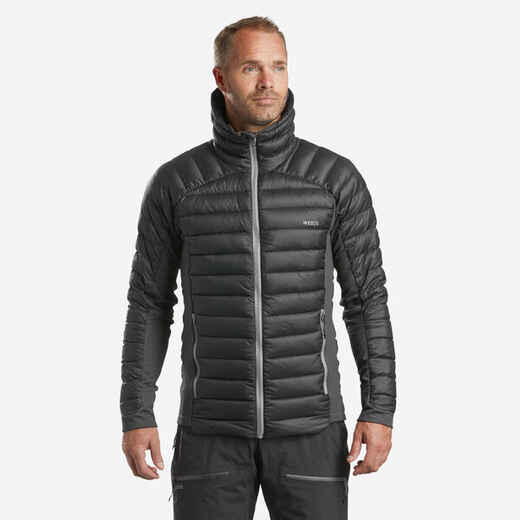 
      Skijaška jakna za freeride 900 topla muška tamnosiva
  