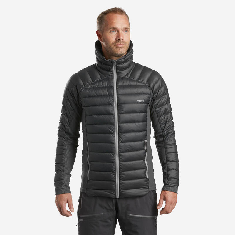 CASACO INTERIOR ACOLCHOADO DE SKI HOMEM - FR900 - CINZENTO ESCURO