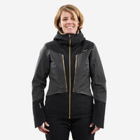 Crna ženska jakna + podjakna za skijanje 980