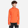 RUN WARM MEN'S RUNNING T-SHIRT LONG SLEEVED BLOOD ORANGE