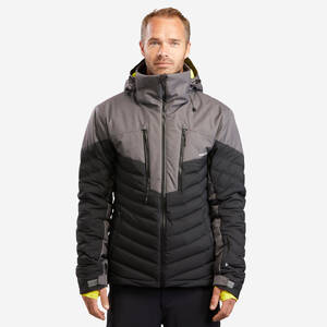 Men's Downhill Ski Jacket Warm - Black