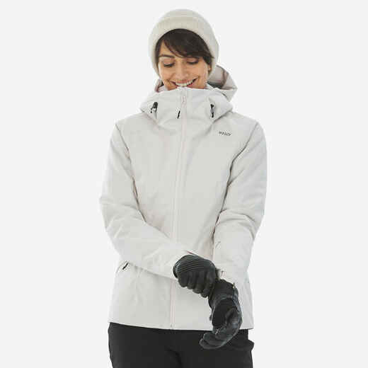 
      WOMEN’S WARM SKI JACKET - 500 - BEIGE
  