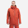 Vīriešu siltināta brīvslēpošanas jaka “FR500”, oranža
