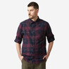 Checked Full Sleeve Flannel Shirt Red - Travel 500