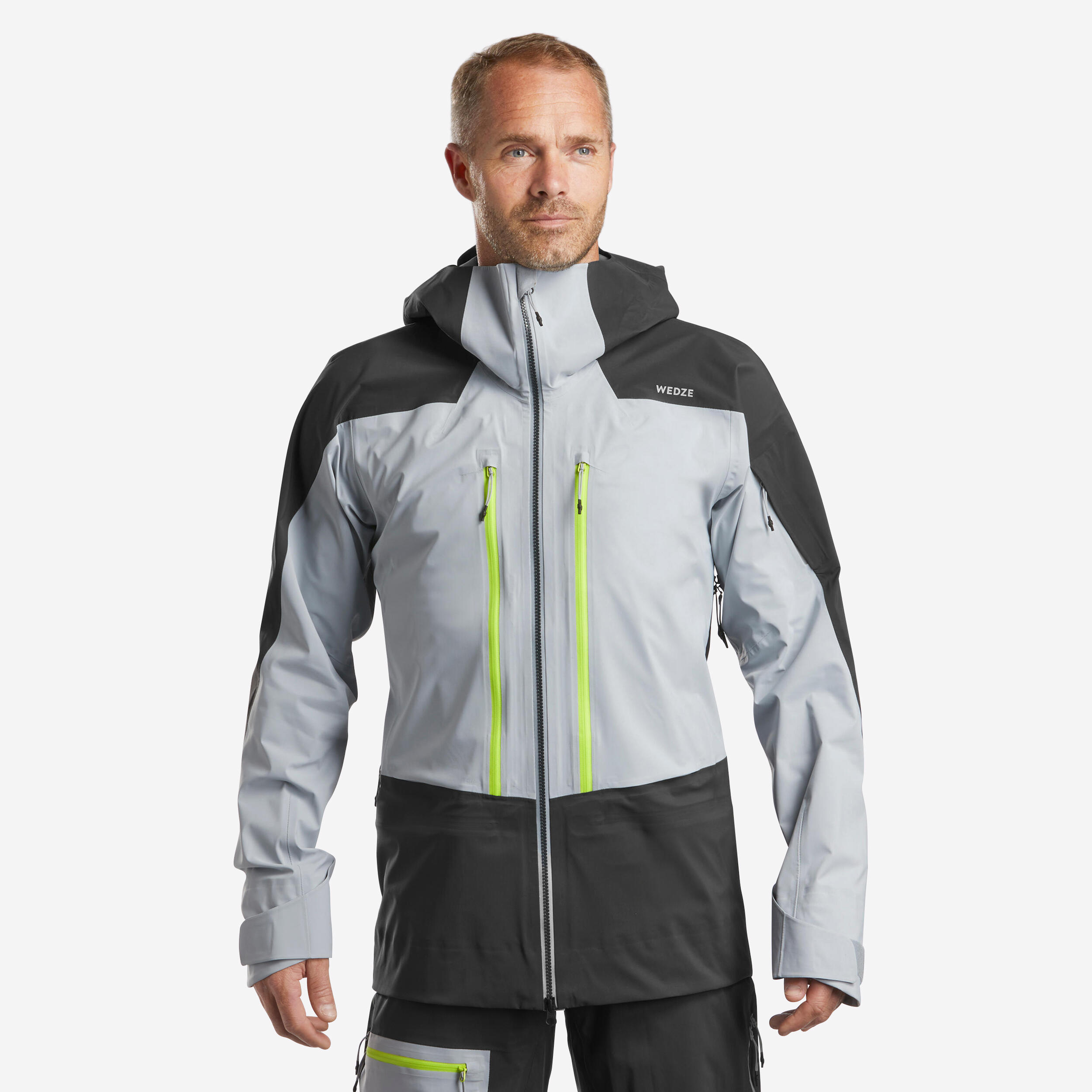 Wedze - Veste Ski De Randonnee Homme - Mountain Touring - Grise - Veste - Ski Freeski Snowboard Luge - Gris - 48 Xl - Decathlon