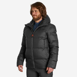 Men’s mountain and trekking padded and hooded jacket - MT900 -18°C