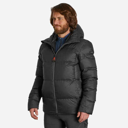 
      Vīriešu kalnu trekinga polsterēta jaka ar kapuci “MT900”, -18°C
  