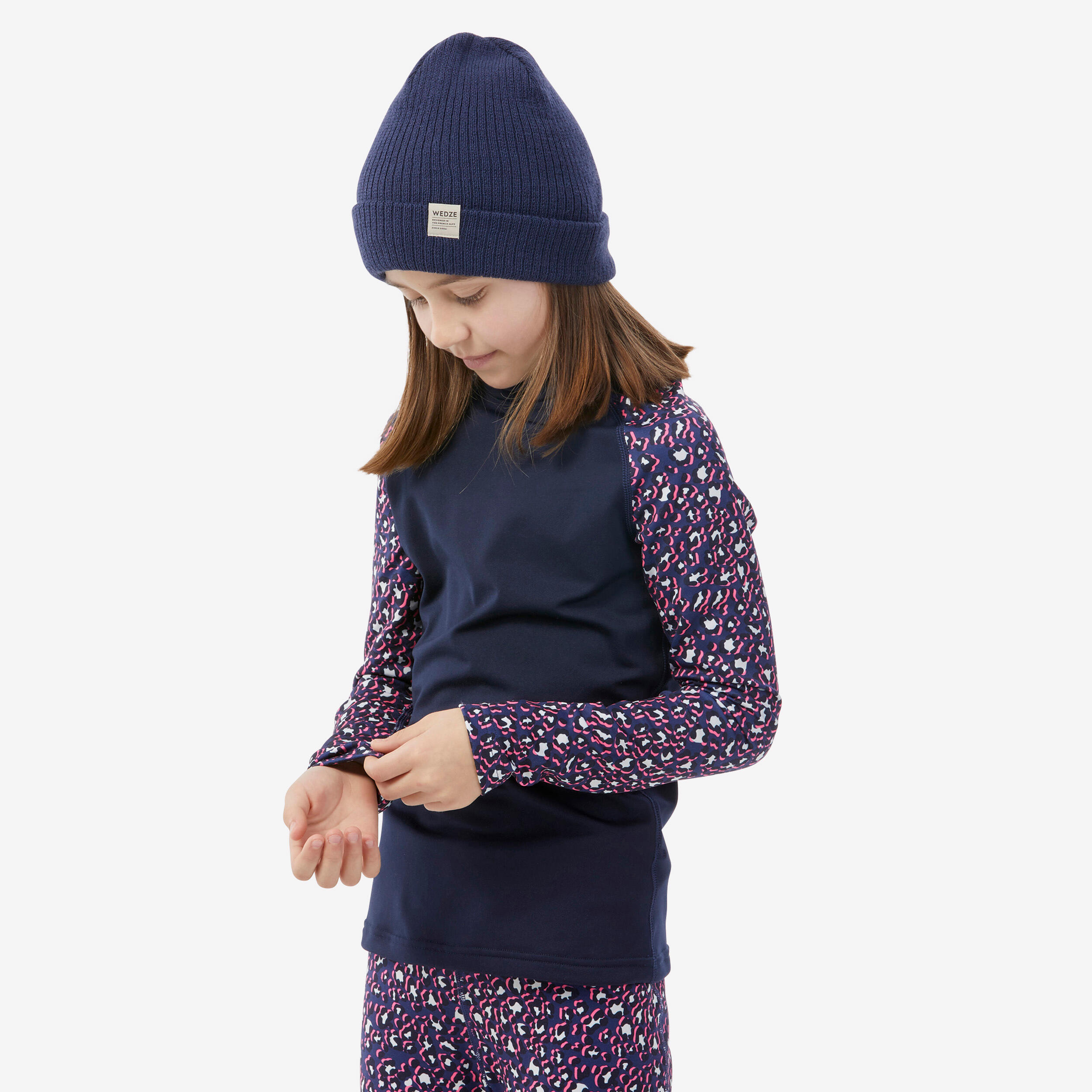 Children's thermal ski underwear - BL500 - panther graphic