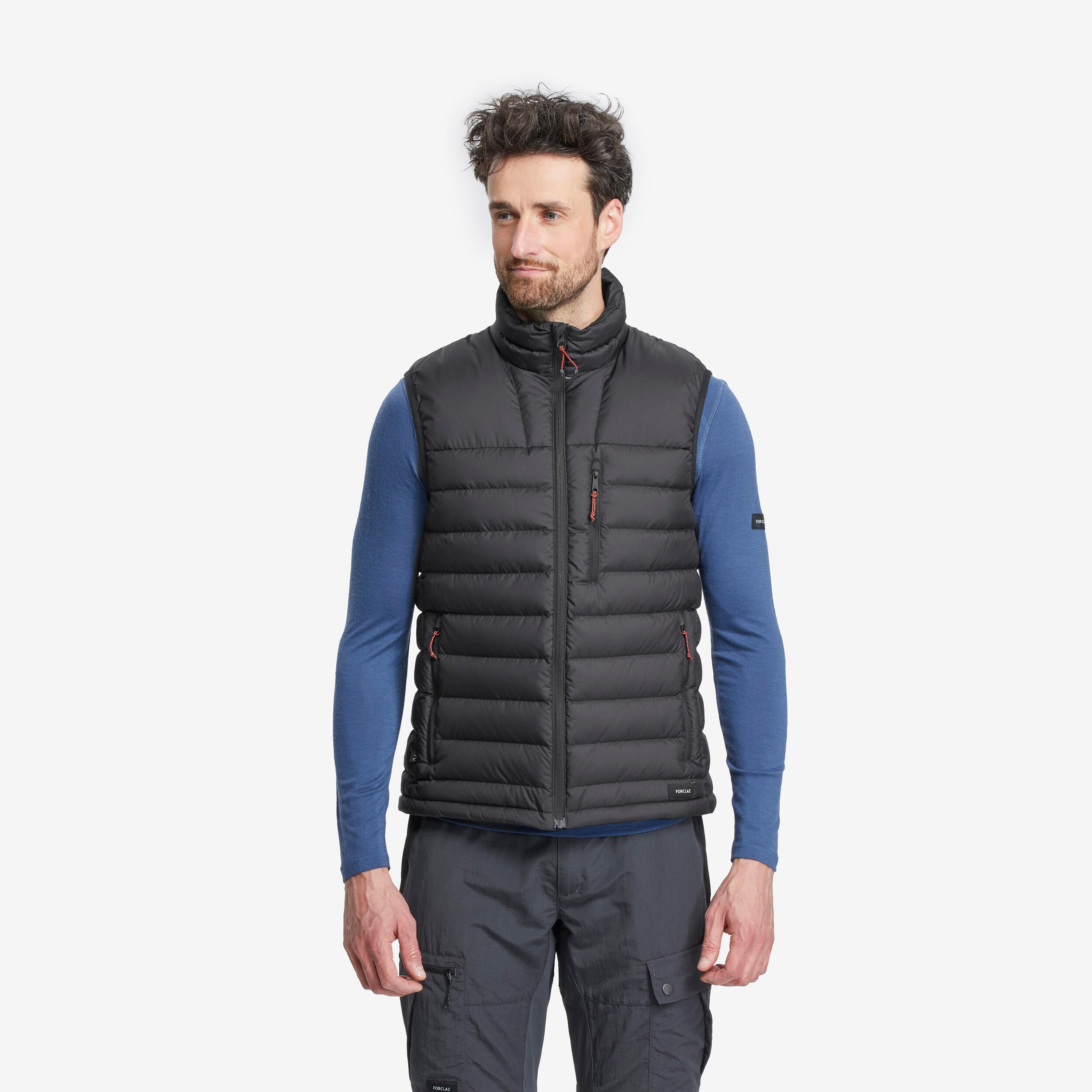 Men’s Mountain Trekking Padded Gilet - MT500 1/8