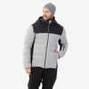 Skijacke Herren warm - 900 grau/schwarz 