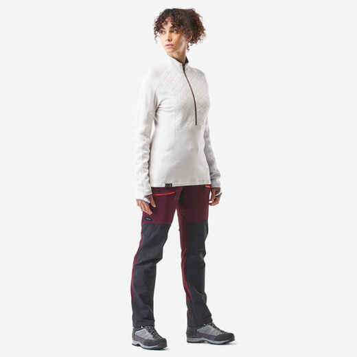 
      Women's Merino Wool Long-Sleeved Trekking T-Shirt - MT900
  