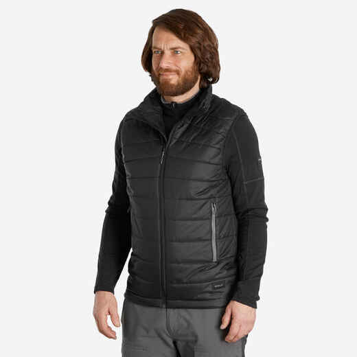 
      Men’s synthetic mountain trekking padded gilet - MT100
  