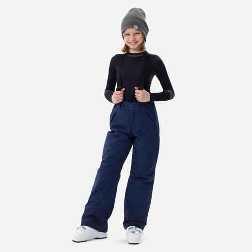 
      KIDS’ WARM AND WATERPROOF SKI TROUSERS  - 500 PNF - NAVY BLUE
  