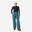 Skihose Kinder warm wasserdicht - Pull'n Fit 500 blau Denim 