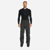 Men's Warm Ski Trousers - 580 - Dark Grey