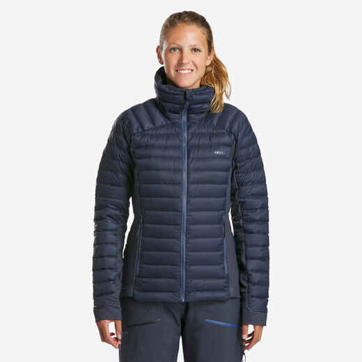 
      Women's Lightweight Down/Feather Ski Liner Jacket - 900 Navy Blue.
  