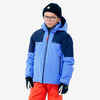 Bērnu silta un ūdensnecaurlaidīga slēpošanas jaka “900”, zila