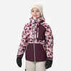 Snowboardjacke Kinder - SNB 500 Kid  Grafik violett 