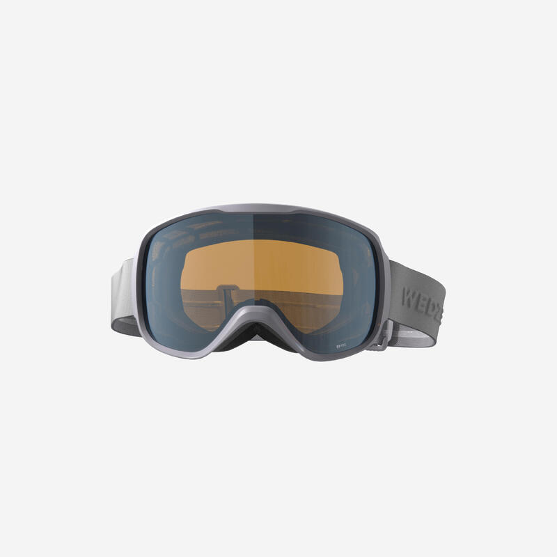 Yetişkin / Çocuk - Kayak / Snowboard Maskesi - Gri - G 500 S1