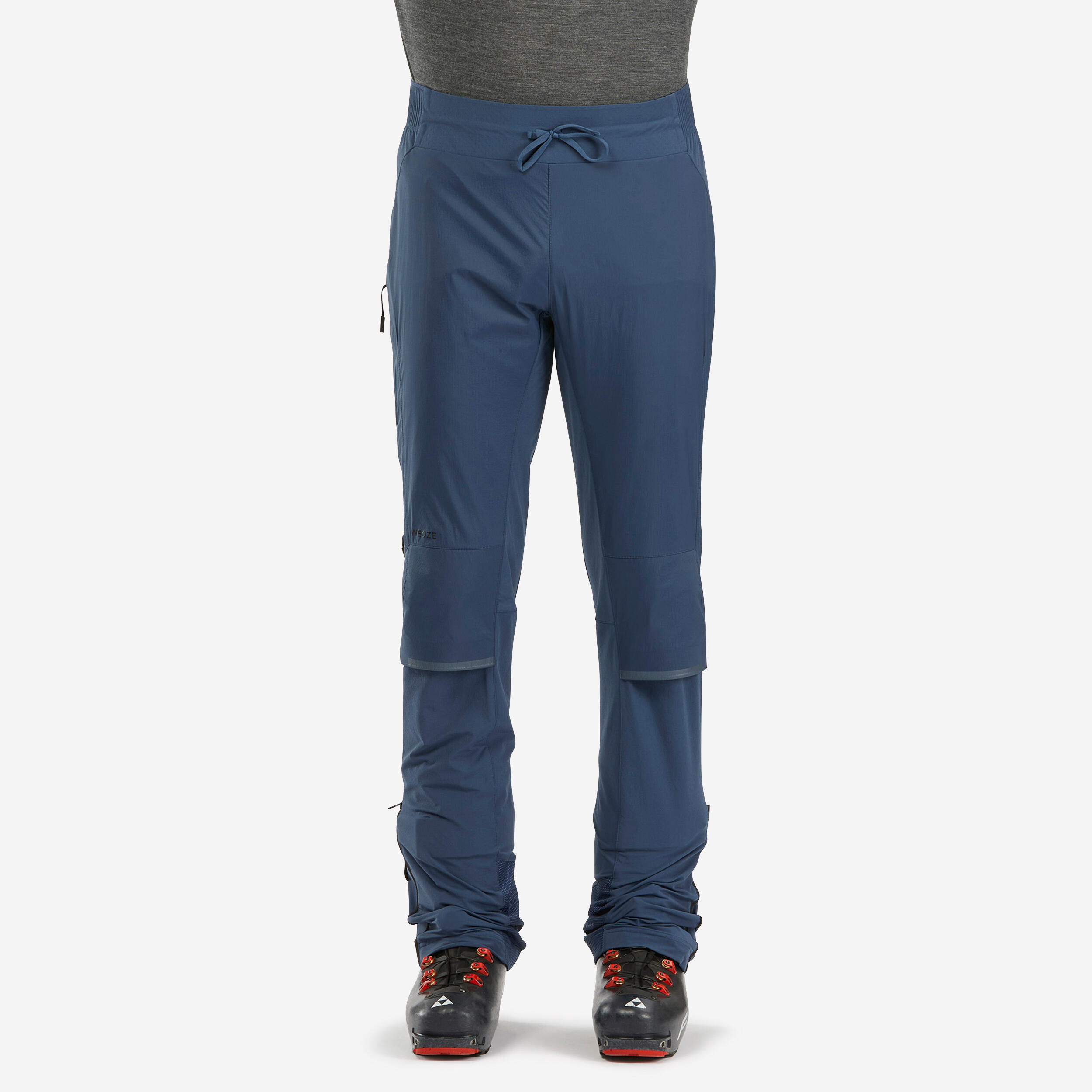 pantalon ski de randonnée leger homme pacer - bleu foncé - wedze