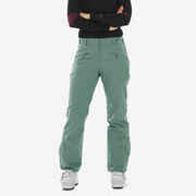 Women's Ski Trousers 500 Slim - Red