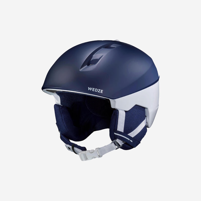 Casco sci adulto 580 blu e bianco